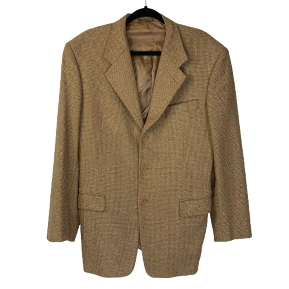 MABRA x SARTORI ATELIER Blazer Sports Coat Vintage Silk‎ Tweed Blazer Jacket 40R
